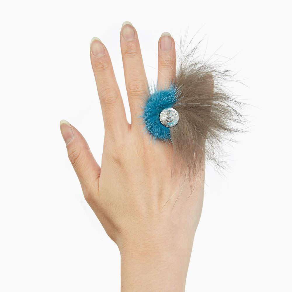 MINK & FOX RING SWAROVSKI