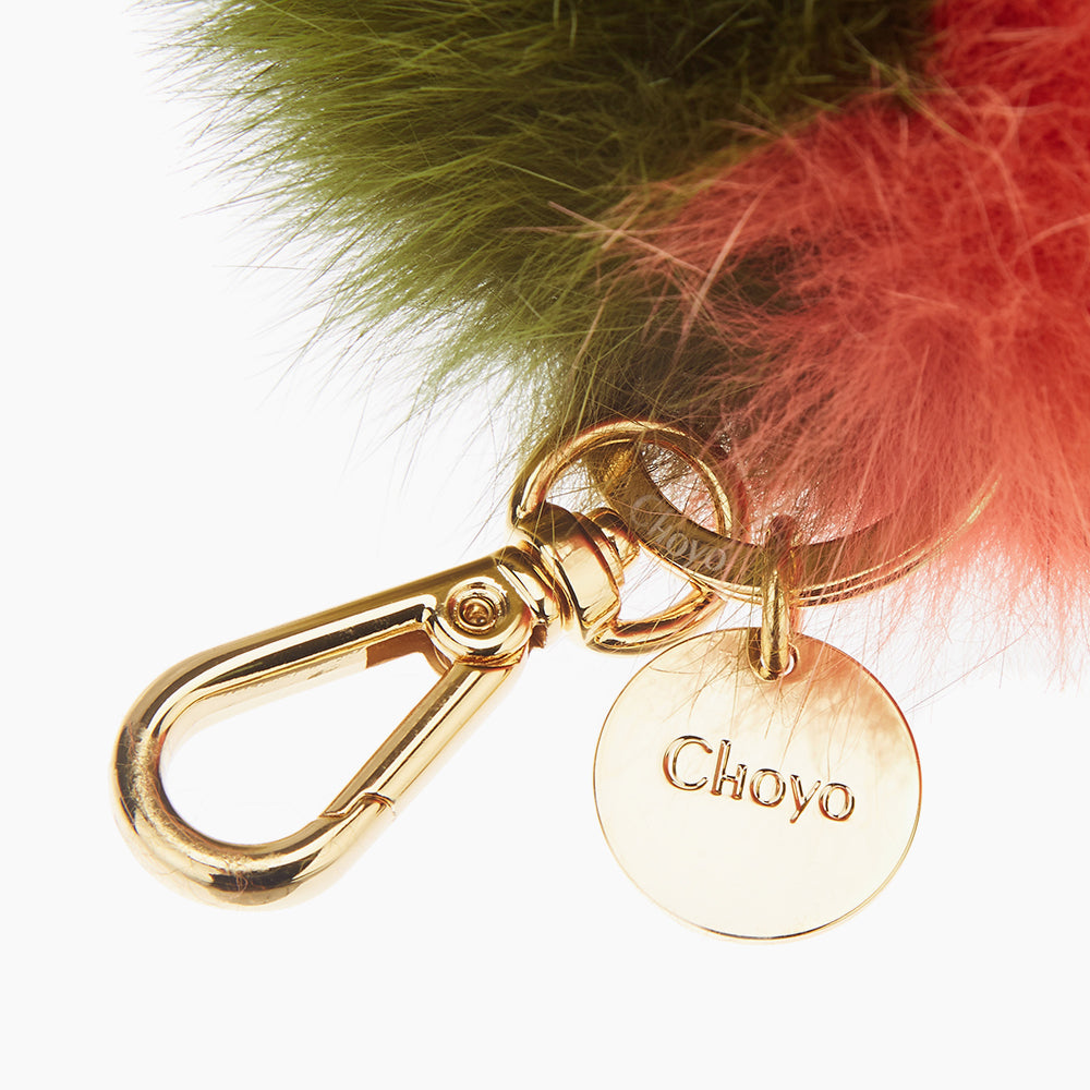 FOX TWO-TONE POMPOM