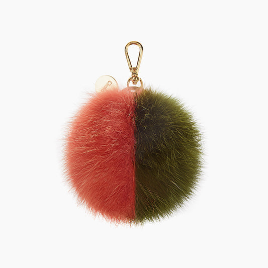 FOX TWO-TONE POMPOM