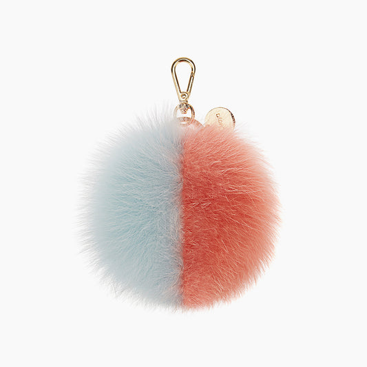 FOX TWO-TONE POMPOM