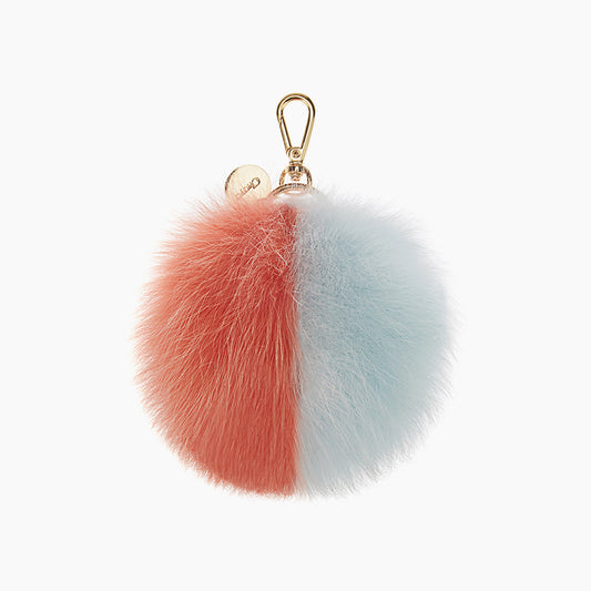 FOX TWO-TONE POMPOM