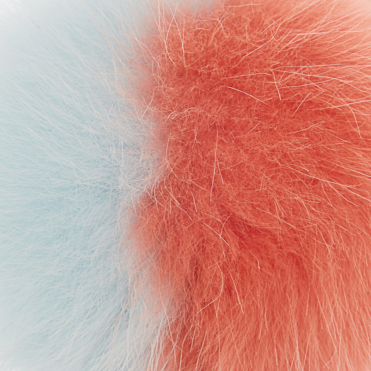 FOX TWO-TONE POMPOM