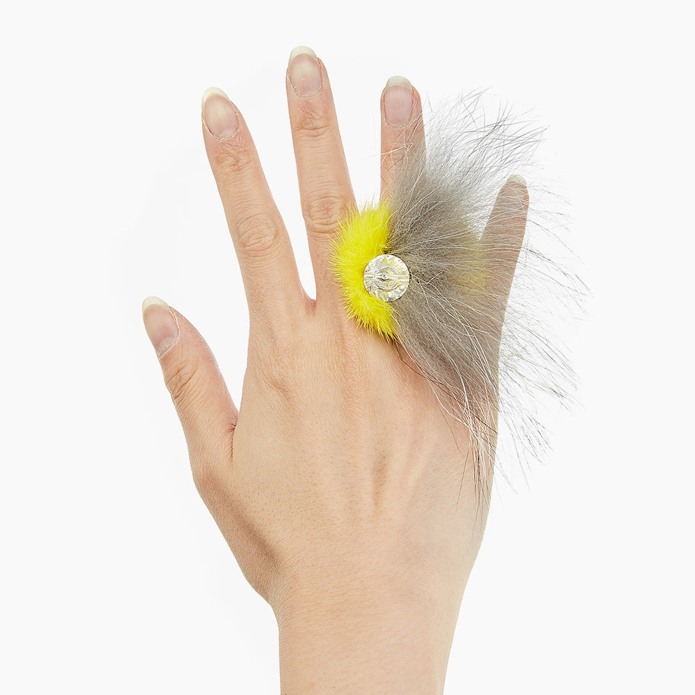 MINK & FOX RING SWAROVSKI